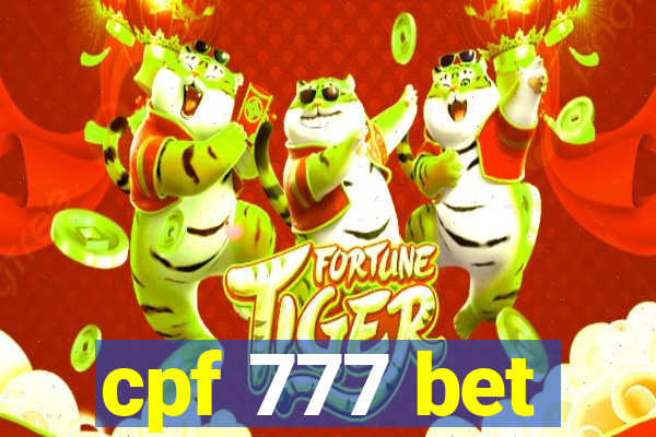 cpf 777 bet